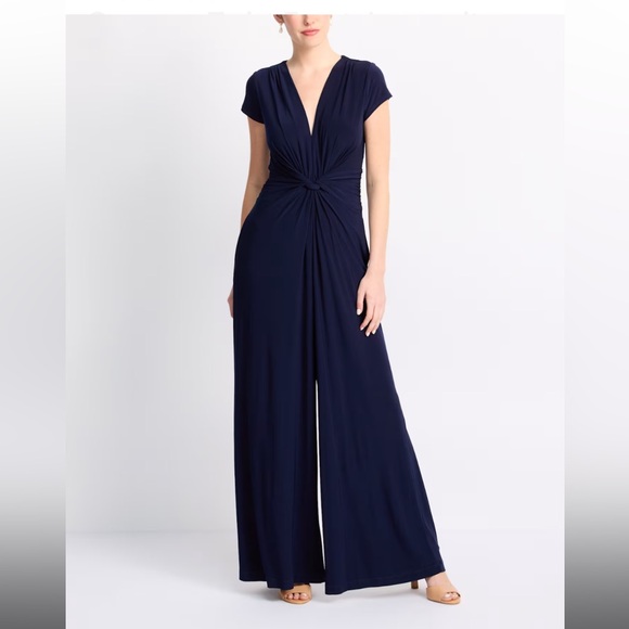 Elegant Navy Jumpsuit - Vince Camuto - Picture 5 of 5